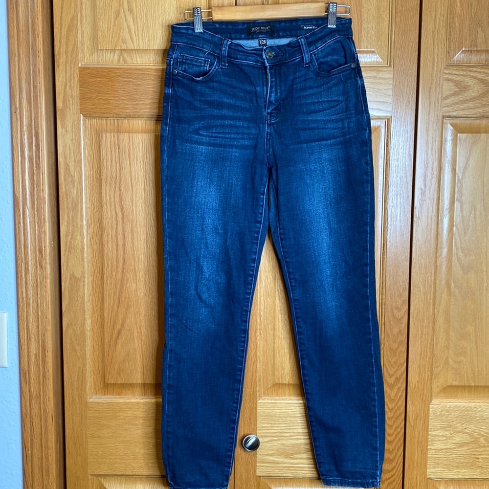 Judy Blue dark wash denim skinny jeans size 7/28
